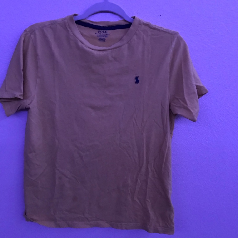 Yellow Ralph Lauren tee